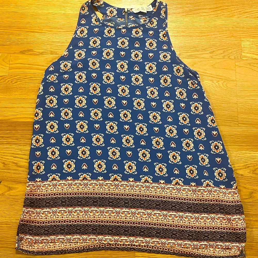 Pink Rose Tank Top Size Size L - Picture 3 of 4